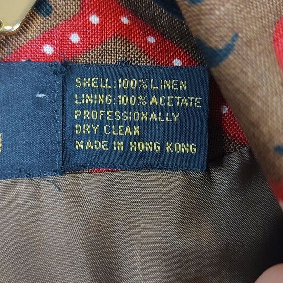 Classiques For Nordstrom Zip Front Cropped Linen Jacket Size Small - Picture 3 of 13